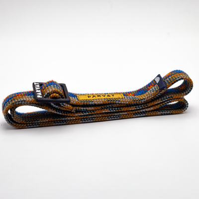 Recycled 2 Ropes Belt "Tribe" #16